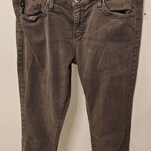 Ag Adriano Goldschmied Olive Denim Jeans